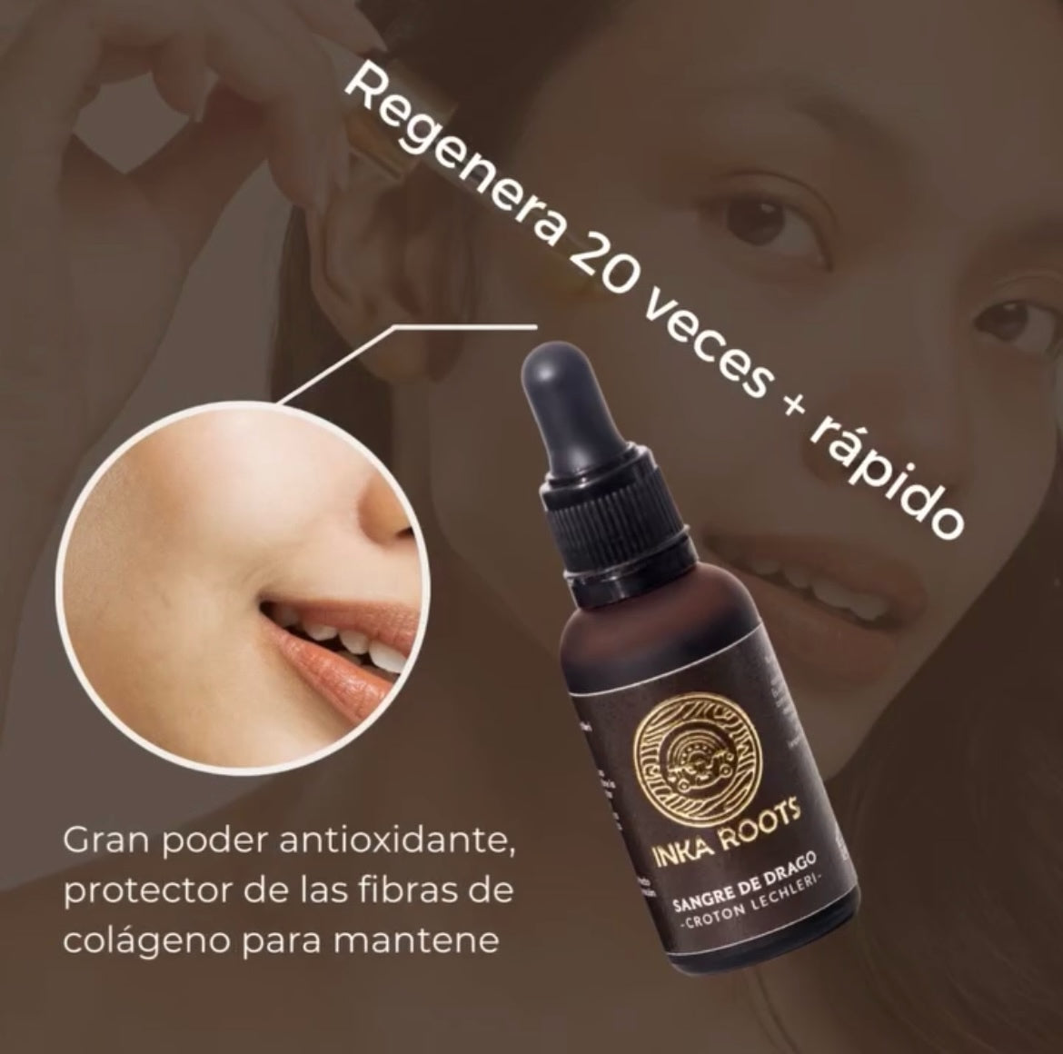 Sangre de Dragon-Drago 30 ml Pura Natural al 100% de Origen Peruano Sangre de Grado, Croton lechleri Medicina Natural Con Cierre Antigoteo.