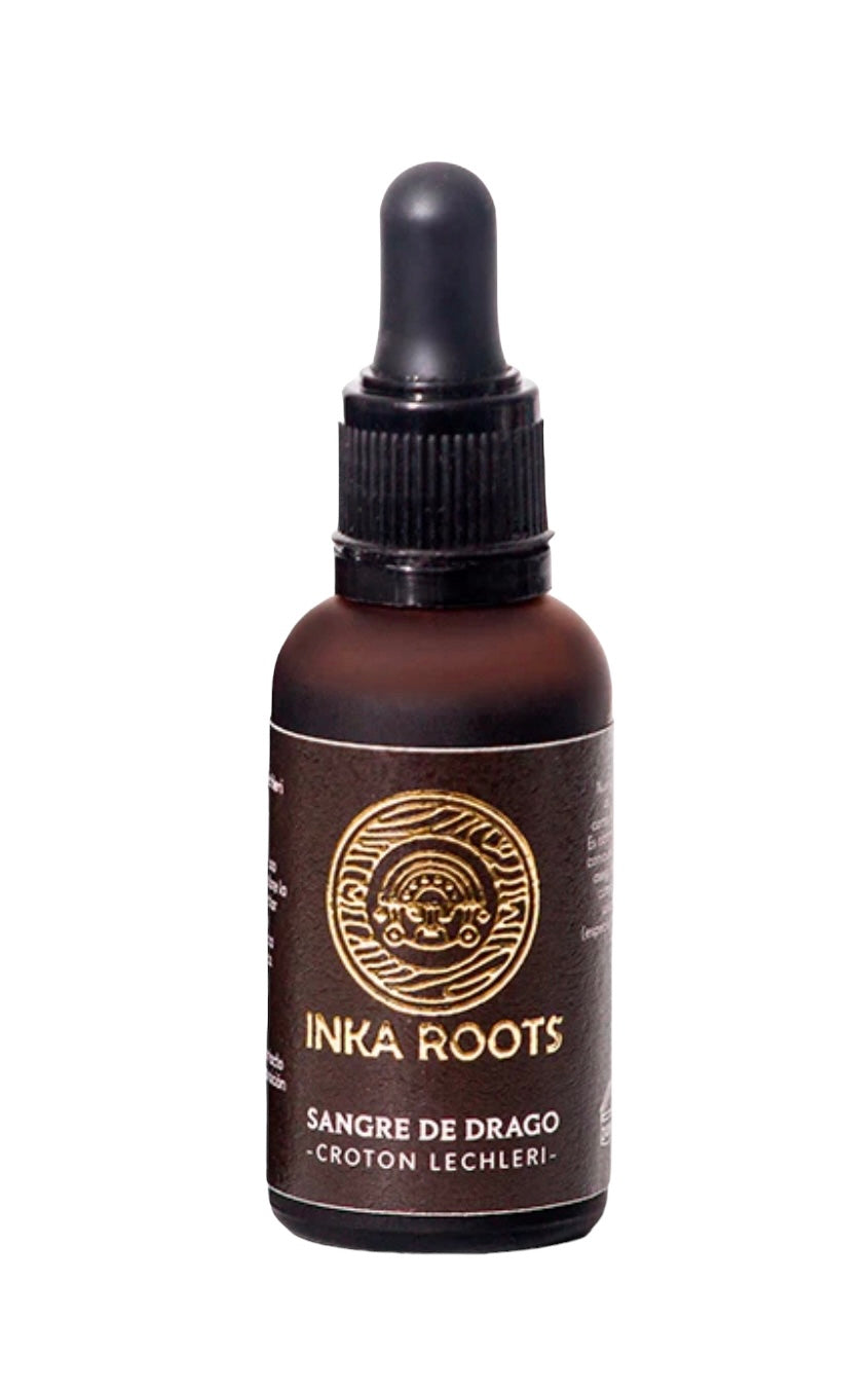 Sangre de Dragon-Drago 30 ml Pura Natural al 100% de Origen Peruano Sangre de Grado, Croton lechleri Medicina Natural Con Cierre Antigoteo.