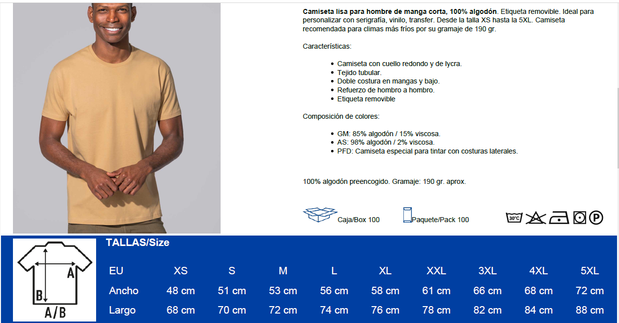 Camiseta Del Personaje Hombre De Madera Color Azul Marino De La Colección Wooden Man Obra Del Artista Héctor Romero Hecha en Madrid – España Diseño Unisex