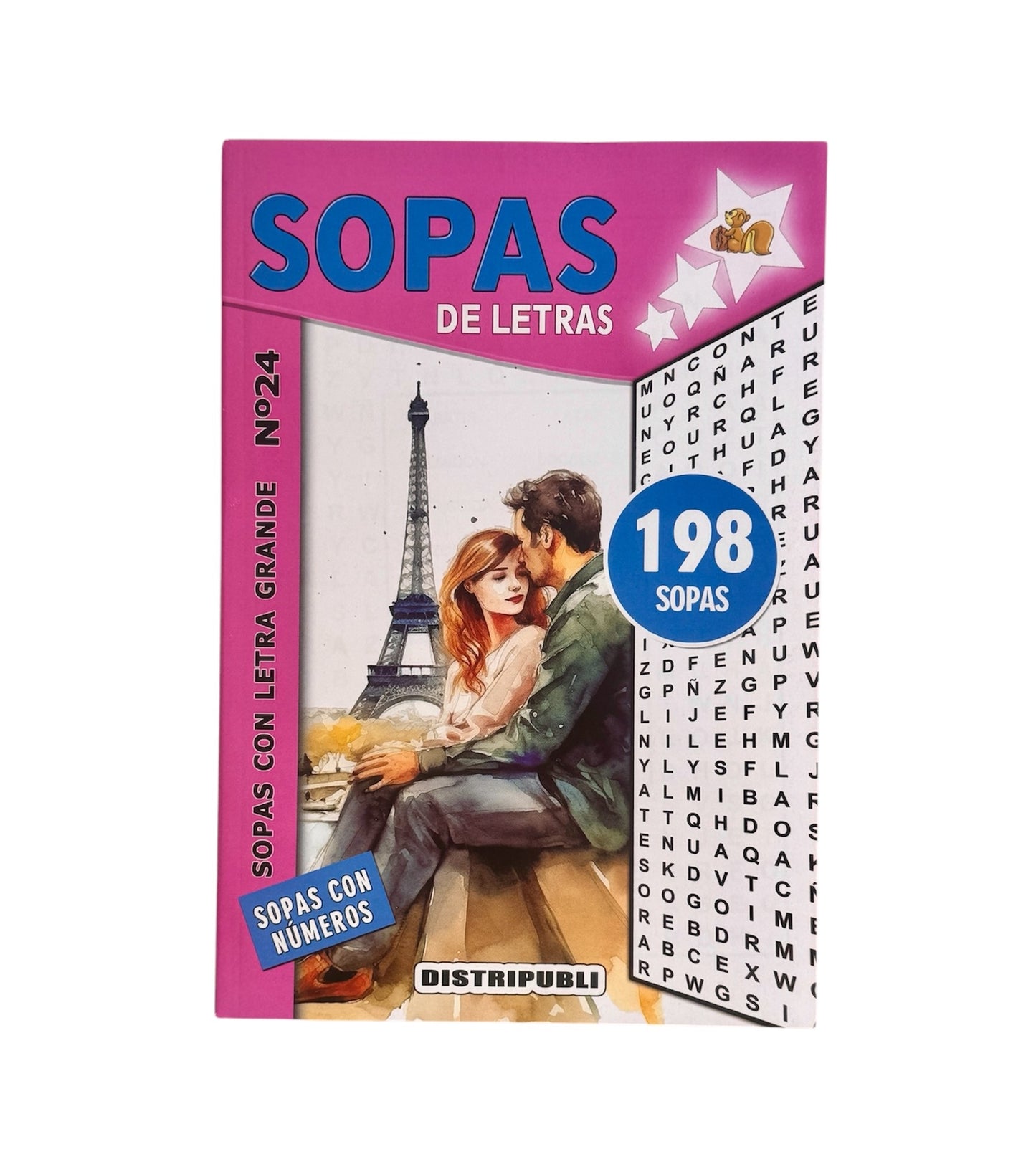 Sopas de Letras, Pack de 3 Unidades, 300 Páginas, 630 Sopas de Letras