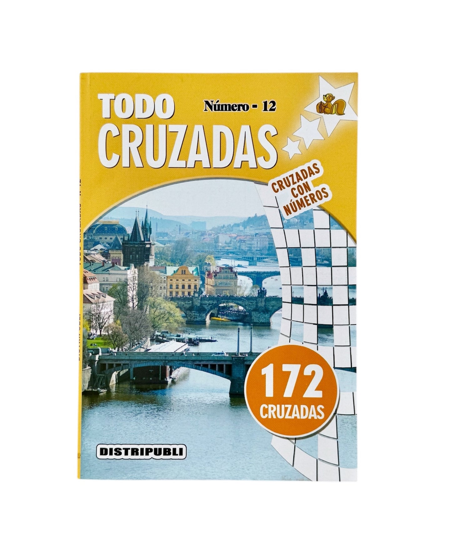 Cruzadas Pack De 4 Libros, 688 Cruzadas Con Números, Pasatiempos En Español