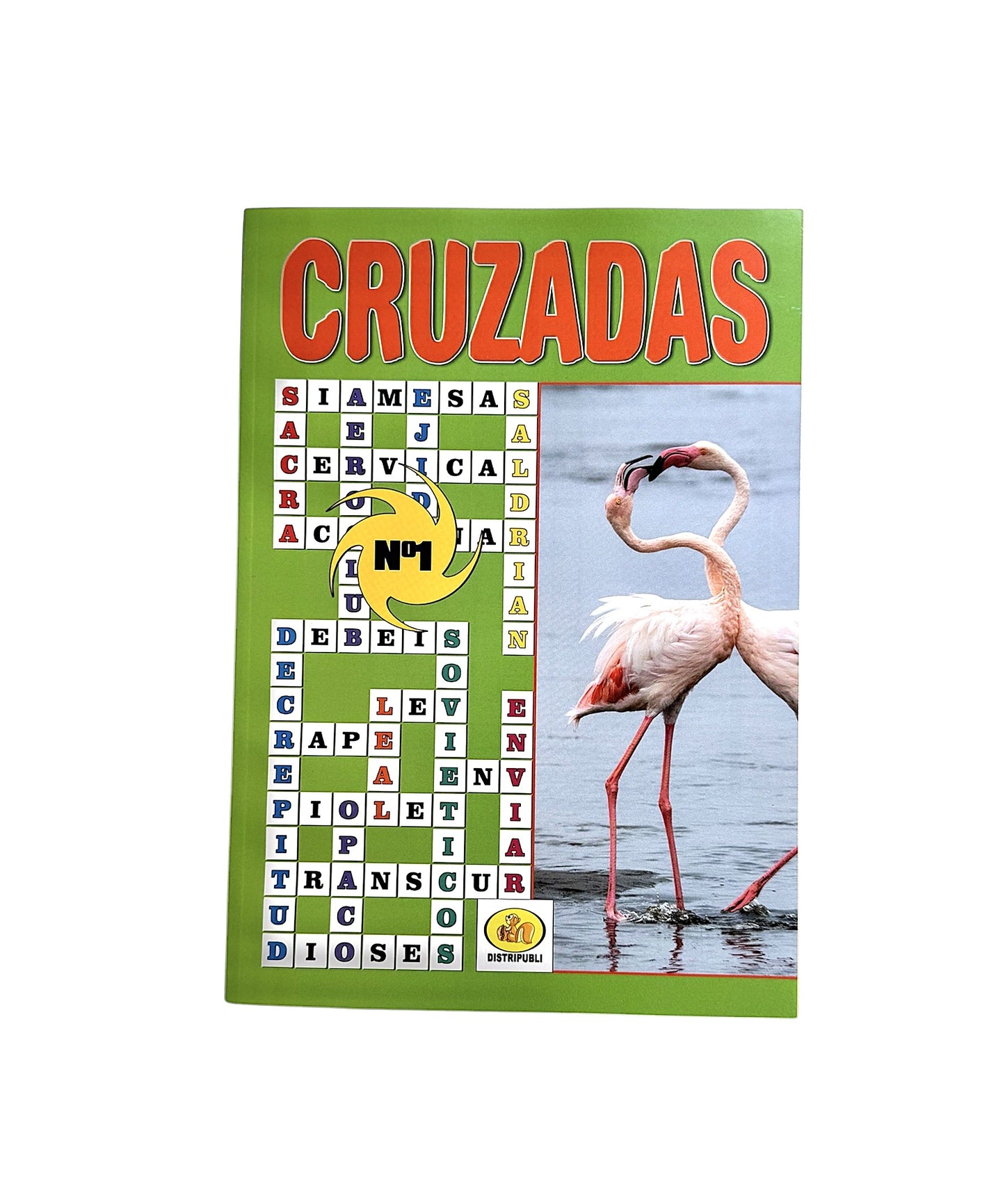 Cruzadas Pasatiempos para Adultos, Pack de 4 Libros, Blanco y Negro, En español