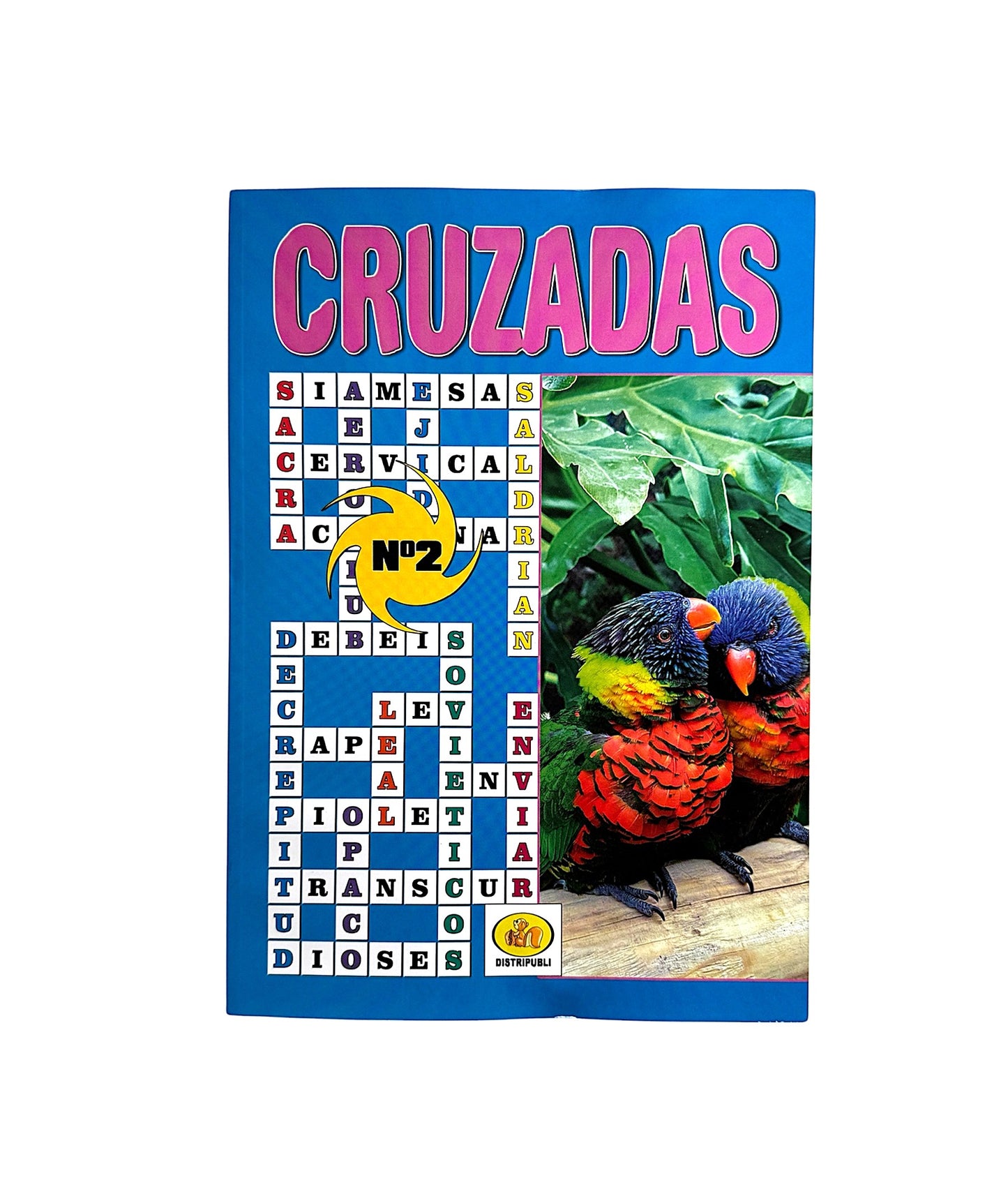 Cruzadas Pasatiempos para Adultos, Pack de 4 Libros, Blanco y Negro, En español